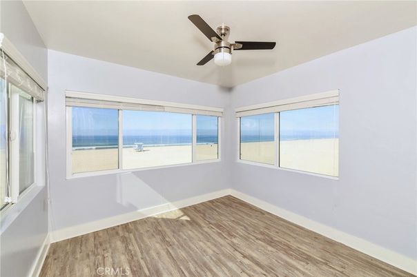 Empty room, Interior, Water, Wood Texture Flooring