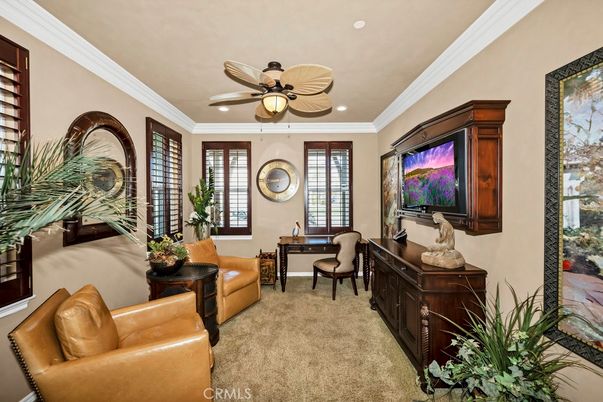 Home Office, Interior, Recessed Lighting