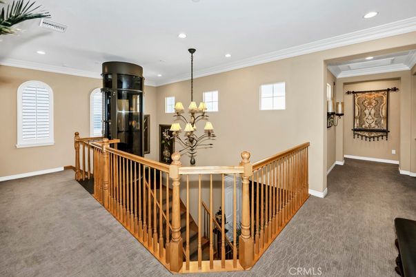 Chandelier, Interior, Recessed Lighting