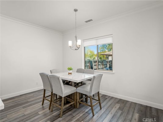 Chandelier, Dining room, Interior, Pendant Lights, Wood Texture Flooring