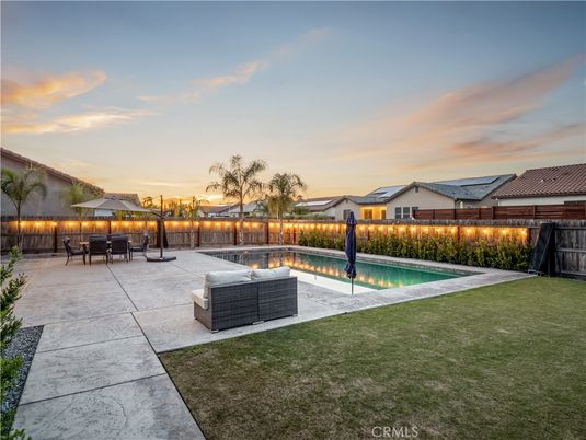 Backyard, Exterior, Pool, Solar Panels