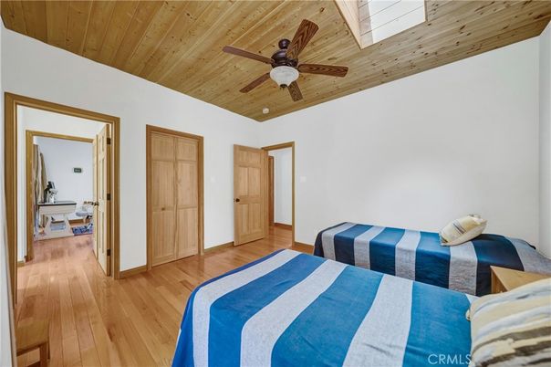 Bedroom, Interior, Wooden Ceilings, Wood Texture Flooring