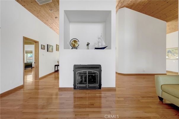 Fireplace, Interior, Wooden Ceilings, Wood Texture Flooring