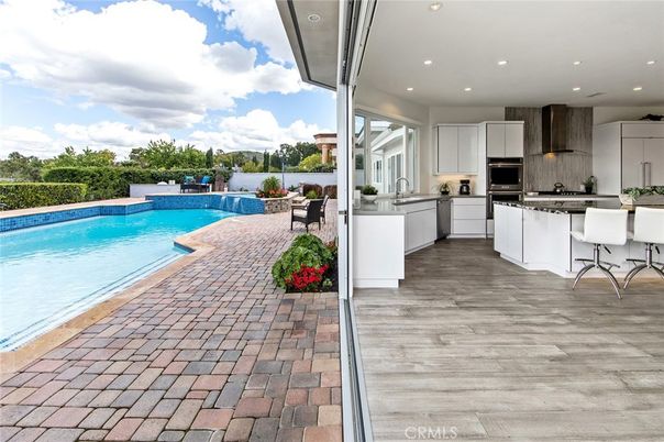 Exterior, Kitchen, Pool, Recessed Lighting, Stainless Steel Appliances