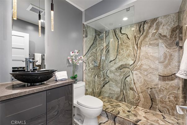 Bathroom, Interior, Pendant Lights, Recessed Lighting
