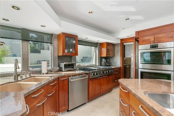 Interior, Kitchen, Recessed Lighting, Stainless Steel Appliances