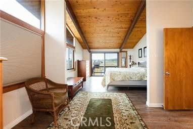 Bedroom, Interior, Wooden Beams, Wooden Ceilings, Wood Texture Flooring