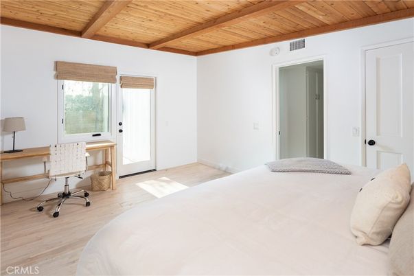 Bedroom, Interior, Wooden Beams, Wooden Ceilings, Wood Texture Flooring
