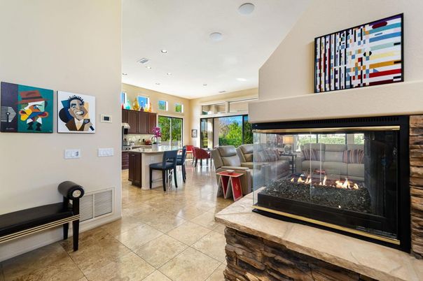 Interior, Kitchen, Living room, Recessed Lighting