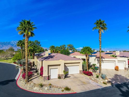 Attached, Detached Garage, Exterior, Facade, Mediterranean
