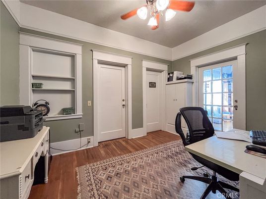 Home Office, Interior, Wood Texture Flooring