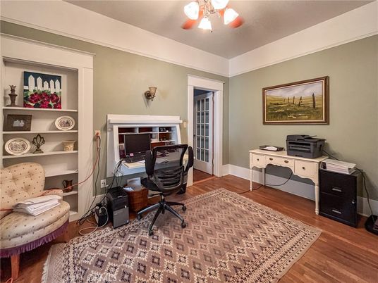 Home Office, Interior, Wood Texture Flooring