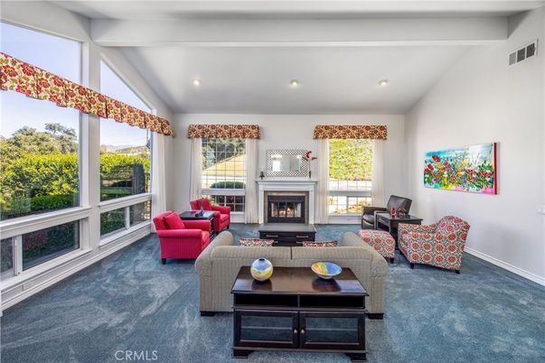 Fireplace, Interior, Living room, Recessed Lighting