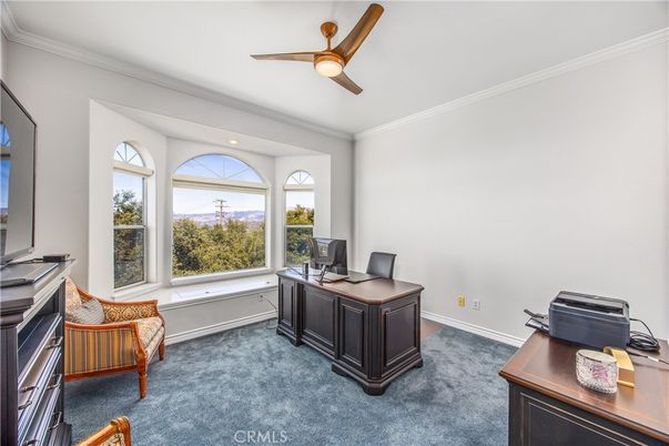 Home Office, Interior, Recessed Lighting