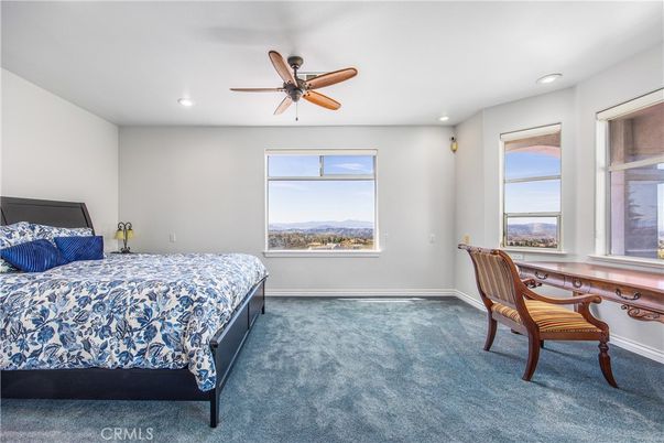 Bedroom, Home Office, Interior, Recessed Lighting