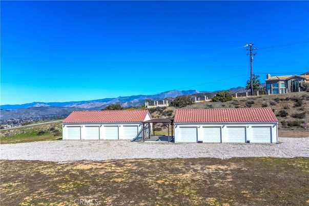 Attached, Detached Garage, Exterior, Facade, Mediterranean