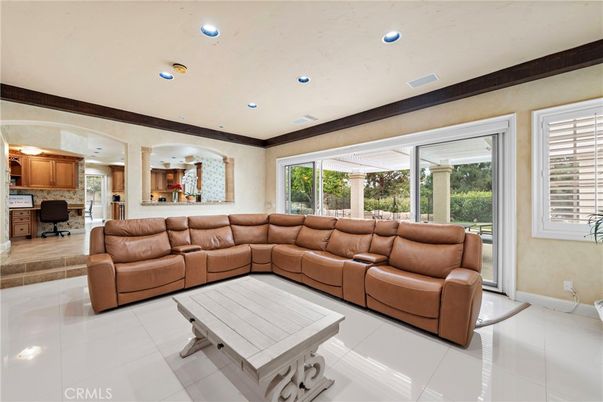 Interior, Kitchen, Living room, Recessed Lighting