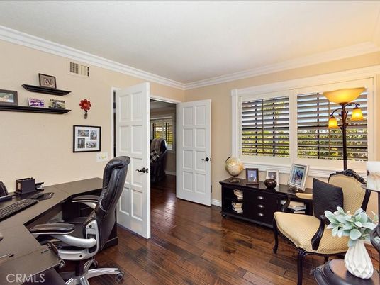Home Office, Interior, Wood Texture Flooring