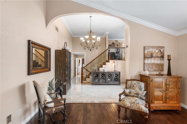 Chandelier, Interior, Wood Texture Flooring