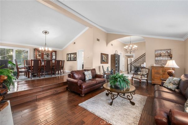 Chandelier, Dining room, Interior, Living room, Wood Texture Flooring