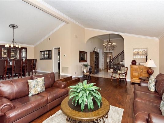 Chandelier, Dining room, Interior, Living room, Wood Texture Flooring