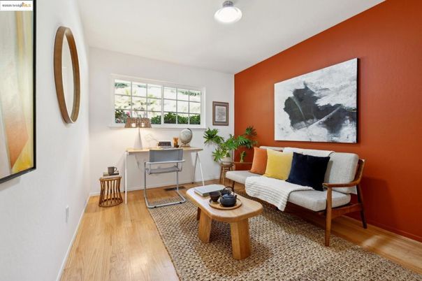 Home Office, Interior, Wood Texture Flooring