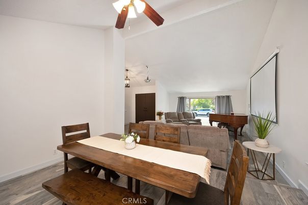 Dining room, Interior, Living room, Piano, Wood Texture Flooring