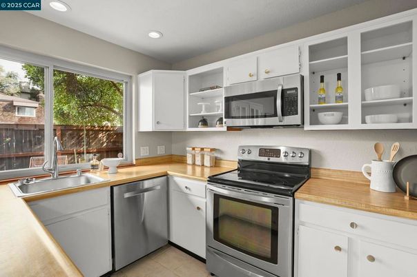 Interior, Kitchen, Recessed Lighting, Stainless Steel Appliances