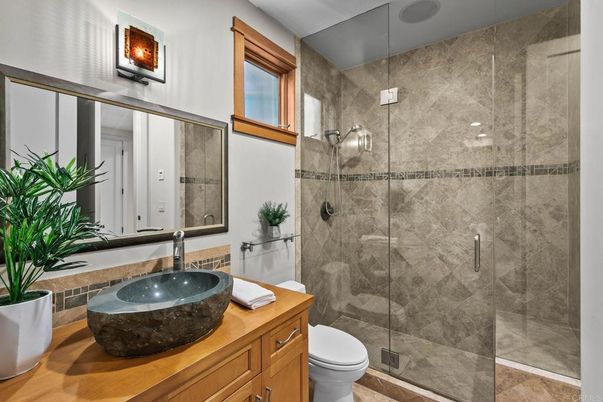 Bathroom, Glass Shower, Interior