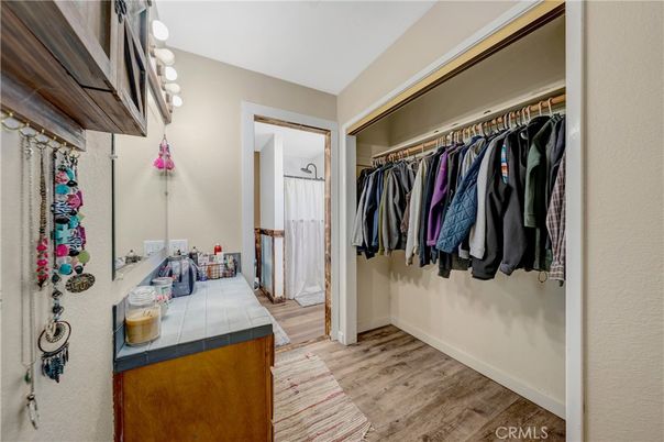 Interior, Walk-in Closets, Wood Texture Flooring