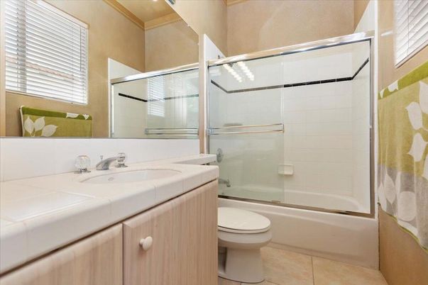 Bathroom, Glass Shower, Interior, Tile Countertops