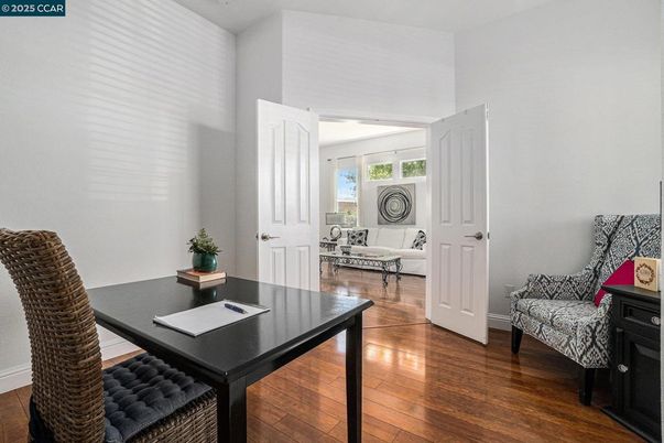 Home Office, Interior, Wood Texture Flooring