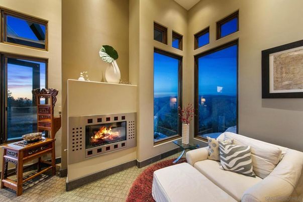 Fireplace, Interior, Living room