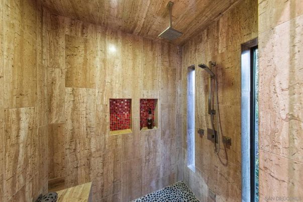 Bathroom, Interior, Wooden Ceilings