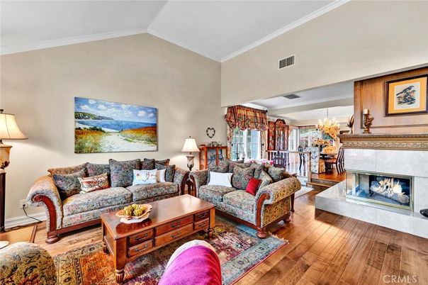 Chandelier, Dining room, Fireplace, Interior, Living room, Wood Texture Flooring