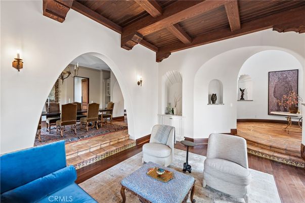 Dining room, Interior, Living room, Wooden Beams, Wooden Ceilings, Wood Texture Flooring