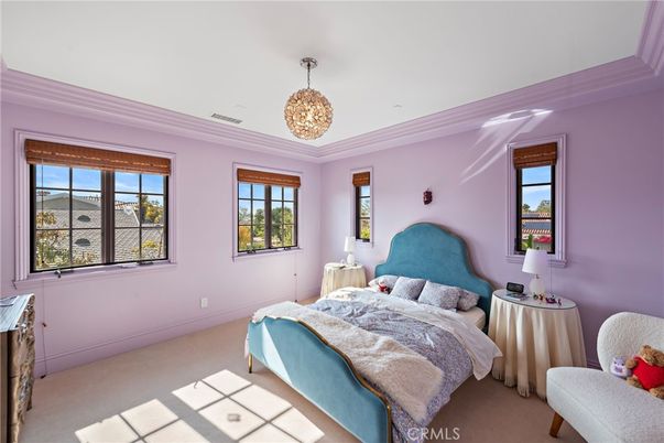 Bedroom, Interior, Pendant Lights