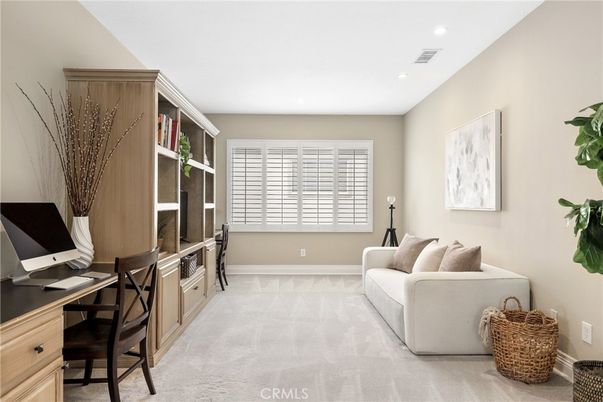 Home Office, Interior, Recessed Lighting