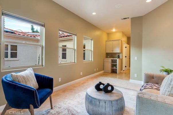 Interior, Kitchen, Living room, Recessed Lighting
