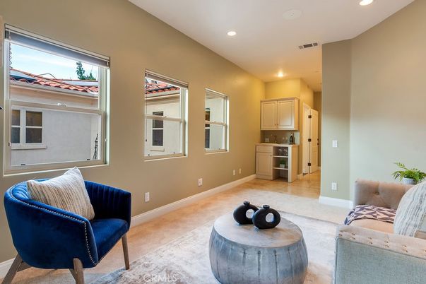 Interior, Kitchen, Living room, Recessed Lighting