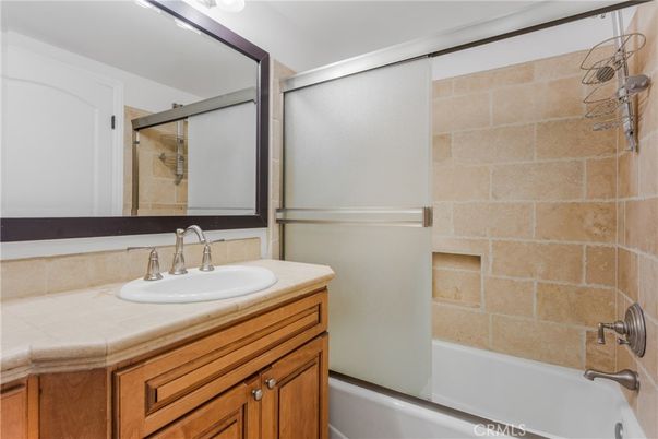 Bathroom, Glass Shower, Interior, Tile Countertops