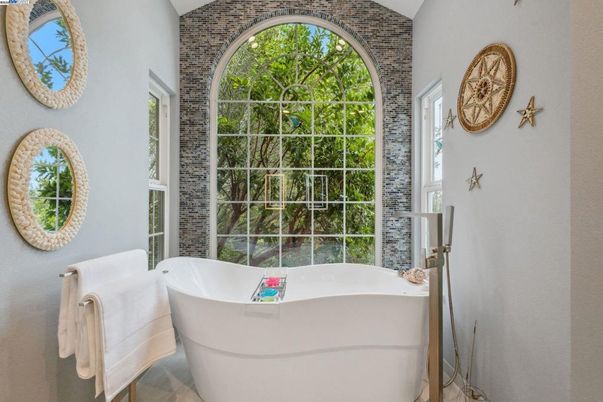 Bathroom, Glass Shower, Interior, Marble Walls