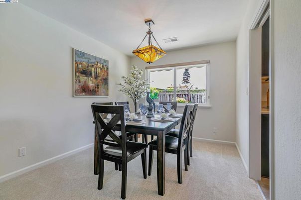 Dining room, Interior, Pendant Lights