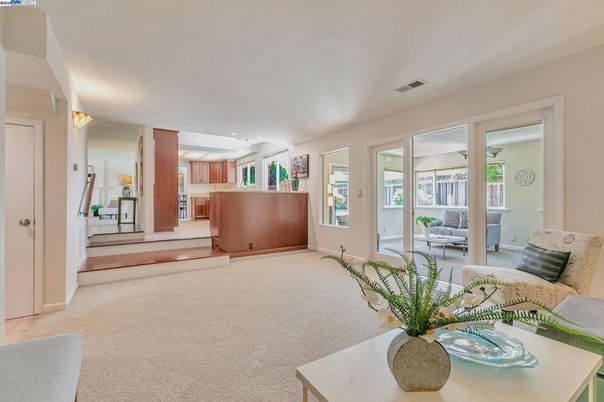 Interior, Kitchen, Living room, Recessed Lighting