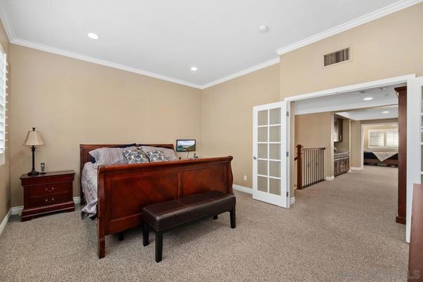 Bedroom, Home Office, Interior, Recessed Lighting