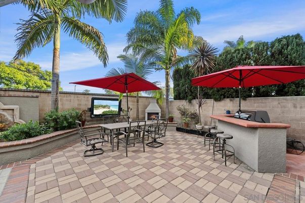 Backyard, Exterior, Fireplace