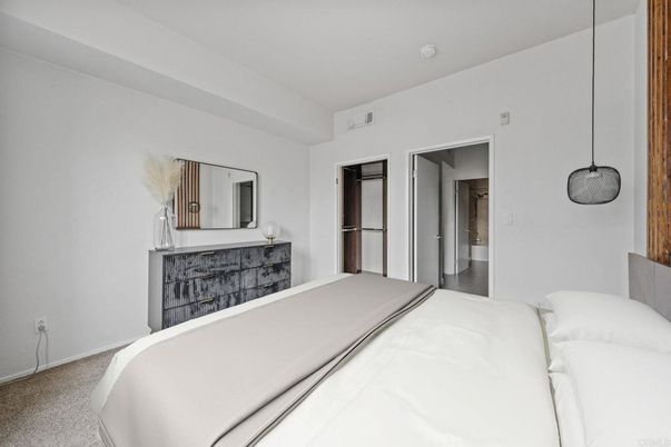 Bedroom, Interior, Pendant Lights