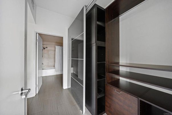 Interior, Walk-in Closets, Wood Texture Flooring