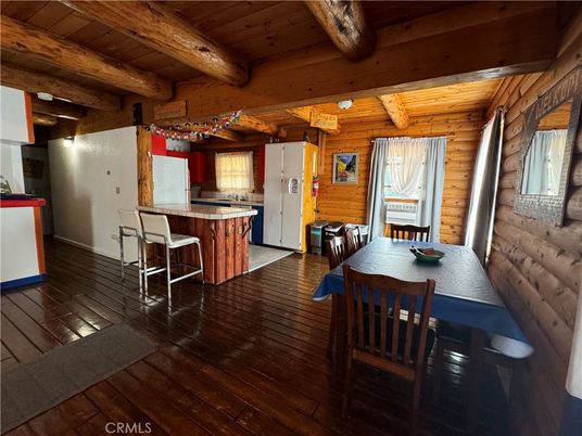 Dining room, Interior, Kitchen, Wooden Beams, Wooden Ceilings, Wood Texture Flooring, Wooden Walls