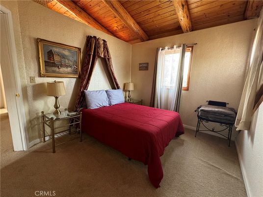 Bedroom, Interior, Wooden Beams, Wooden Ceilings